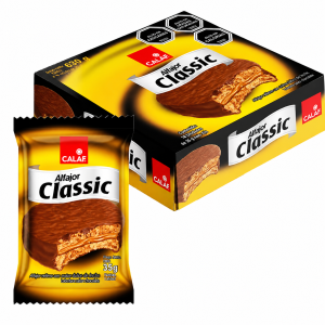 Alfajor classic caja 18 unidades.