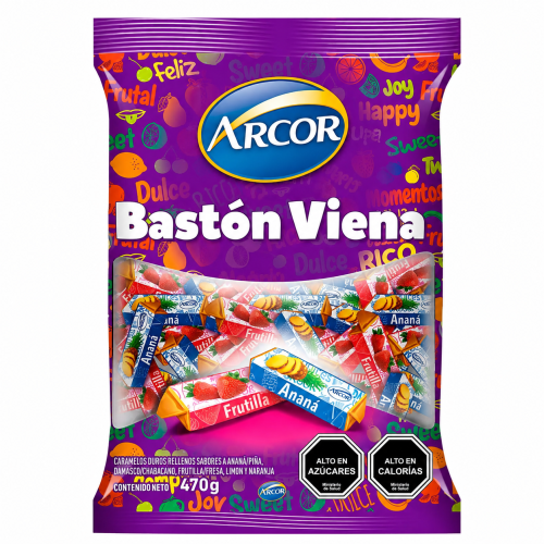Baston viena bolsa 67 unidades.