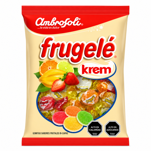 Frugelé krem bolsa 350 gramos.