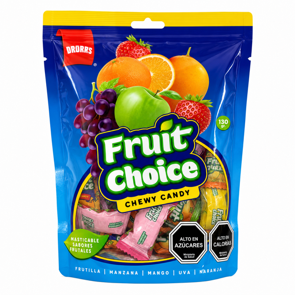 Fruit choice bolsa 130 gramos.