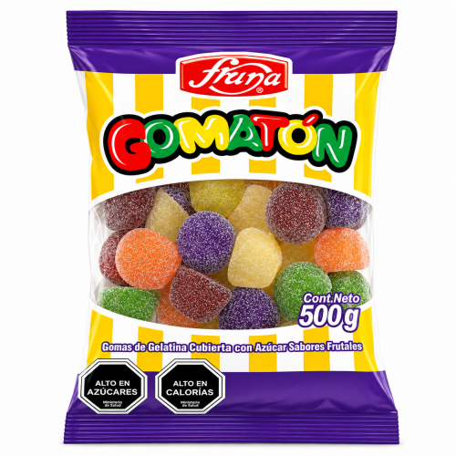 Gomaton bolsa 500 gramos.