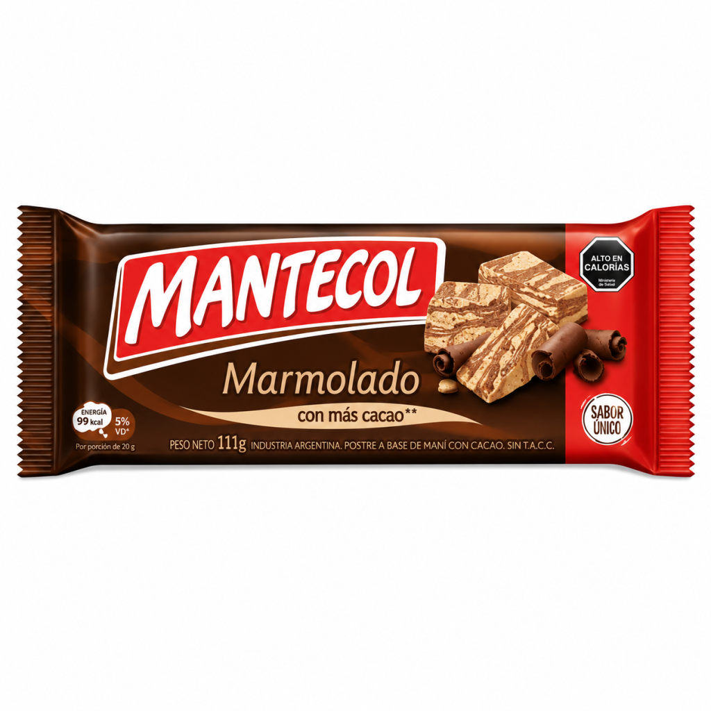 Mantecol marmoleado 111g