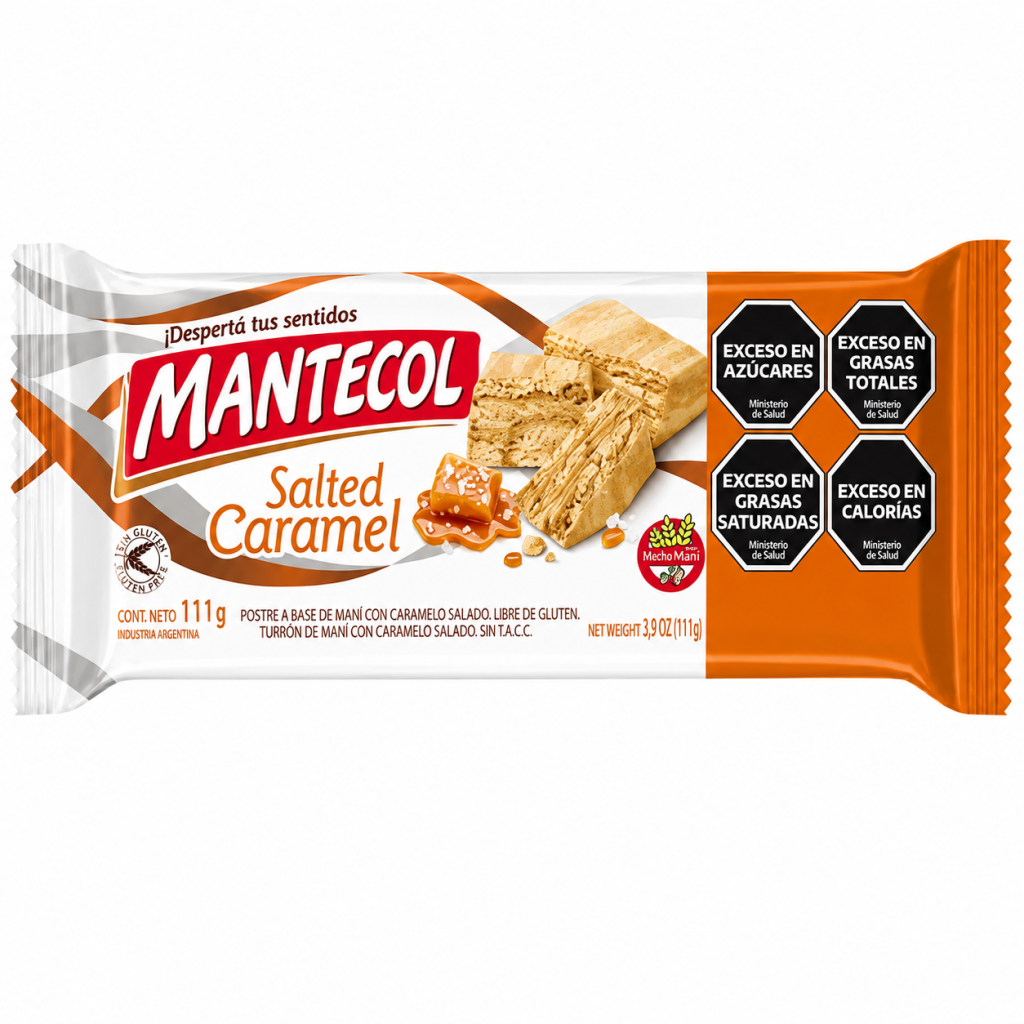 Mantecol salted caramel 111g