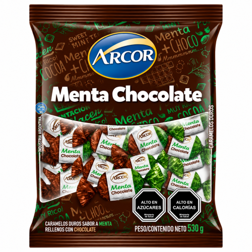 Caramelos Menta Chocolate Bolsa 530g